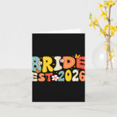 Carte Mariée Est 2026 Mariage marié (Fleur jaune)