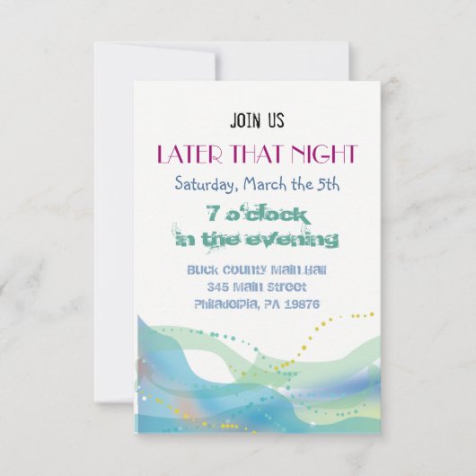 Carte mariée et chambre juive Faire-part de mariag (Devant)