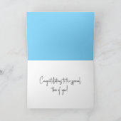 Carte Mariée et fille en voiture (Intérieur)