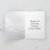 Carte Mariée et  sur Abstrait blanc (Intérieur)