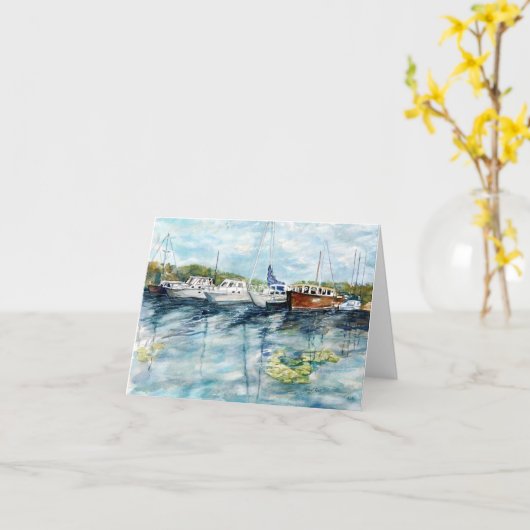 Carte Marina de Seattle (Fleur jaune)