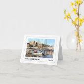 Carte Marina de Torquay, Riviera anglaise, Devon (Fleur jaune)