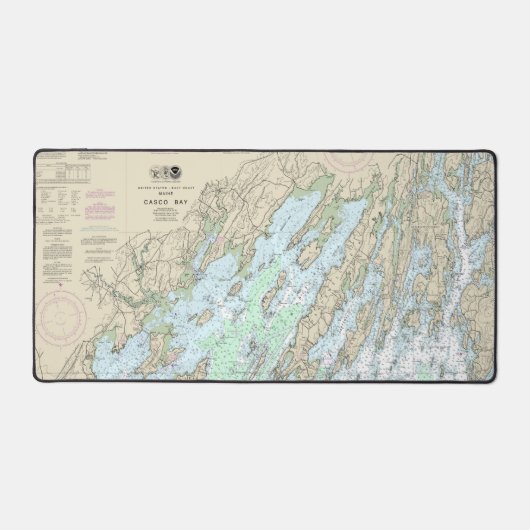 Carte marine Casco Bay 13290 (Recto)