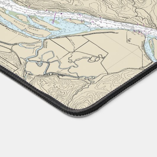 Carte marine du fleuve Columbia 18523 (Coin)