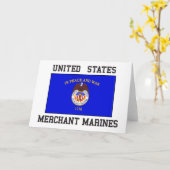 Carte Marine marchande américaine (Fleur jaune)