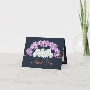 Carte Marine Orange Roses Crocus Garland Merci