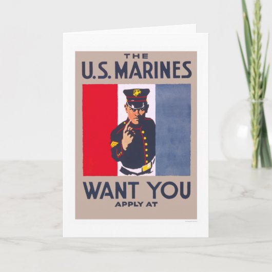 Carte Marines vous veut (Devant)