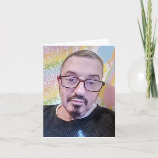 Carte Mark Edward Westerfield age 72 card   (Devant)