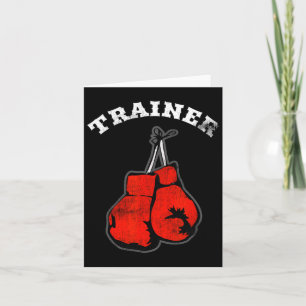 Carte Marketing d'entreprise - Formatrice de boxe