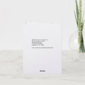 Carte Marla's Flowers .... card   (Dos)