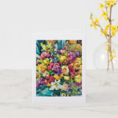 Carte Marla's Flowers .... card   (Fleur jaune)