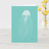 Carte Marmalade la méduse (Fleur jaune)