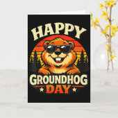 Carte Marmotte  (Fleur jaune)