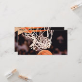 Carte Marquage au basket-ball (Devant/Arrière en situation)