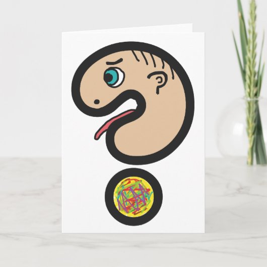 Carte Marque de question (Devant)