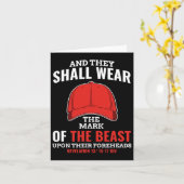 Carte Marque Drôle Anti Trump De La Bête Rouge Casquette (Fleur jaune)