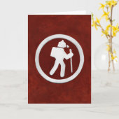 Carte Marqueur de piste de l'ours (Fleur jaune)