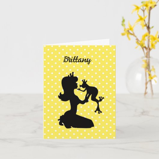 Carte Marriage Proposal (Fleur jaune)