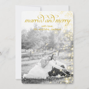 Carte MARRIE et MERRY Holiday
