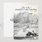 Carte MARRIE et MERRY Holiday (Devant / Derrière)