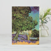 Carte Marronnier en fleurs par Vincent van Gogh (Debout devant)
