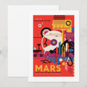 Carte Mars | Visions de l'avenir de la NASA (Devant / Derrière)