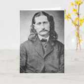 Carte Marshal Wild Bill Hickok Old West Gunfighter (Fleur jaune)