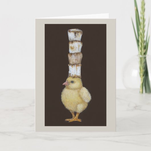 Carte Marshmallow Peep #7 (Devant)