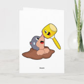 Carte Marteau de taupe (Dos)