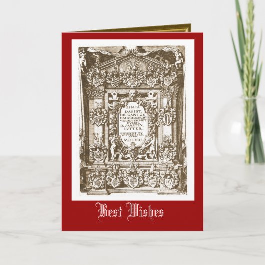 Carte Martin Luther (Devant)