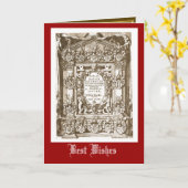 Carte Martin Luther (Fleur jaune)