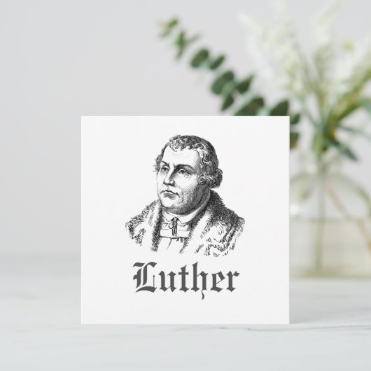 Carte Martin Luther (Debout devant)