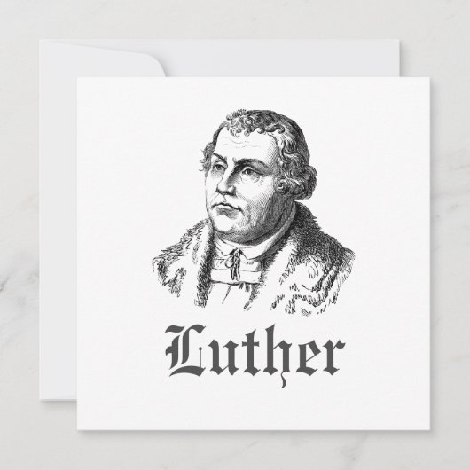Carte Martin Luther (Devant)