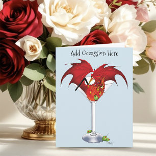 Carte Martini Imaginaire Red Dragon