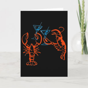 Carte Martini Red Lobster Cuisine Italienne Esthétique É