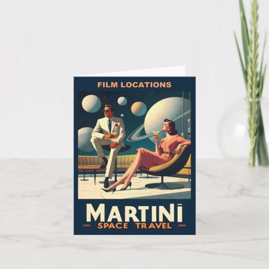 Carte Martini Space Travel Affiches Emplacements du film (Devant)