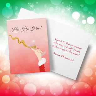 Carte Martini Verrouillage de verre Parties scintillant