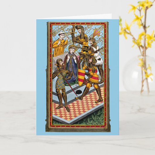 Carte Martyre de saint Thomas Becket (M 031) (Fleur jaune)