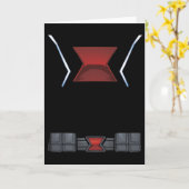 Carte Marvel Avengers Clic Halloween Black Widow Costume (Fleur jaune)