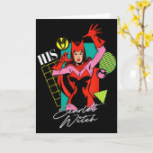 Carte Marvel Saint-Valentin Couples Matching Son Écarlat (Fleur jaune)