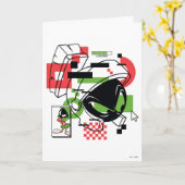 Carte MARVIN THE MARTIAN™ Glitch (Fleur jaune)