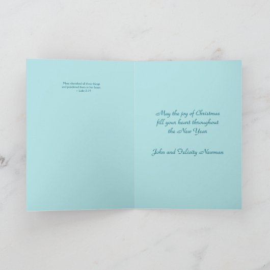 Carte Mary A Chéri Ces Choses (Intérieur)