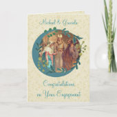 Carte Mary Joseph Mariage Fiançailles (Devant)