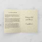 Carte Mary Joseph Mariage Fiançailles (Intérieur)