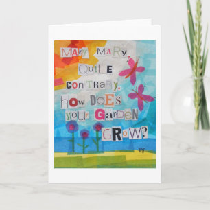 Carte Mary Mary Assez Contraire