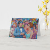 Carte Mascarade (Fleur jaune)