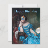 Mascarade très chic Joyeux anniversaire