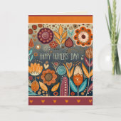 Carte Masculine de la Fête des Pères moderne Inspiritism (Devant)