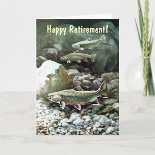 Carte Masculine Retirement Card - Personnalisable
