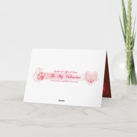 Carte Masculine Valentine (Dos)